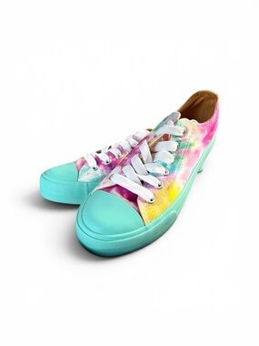 LOW TOP Converse Look Alike Tie Dye Sneakers NWT